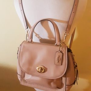 Coach Beige Backpack Purse